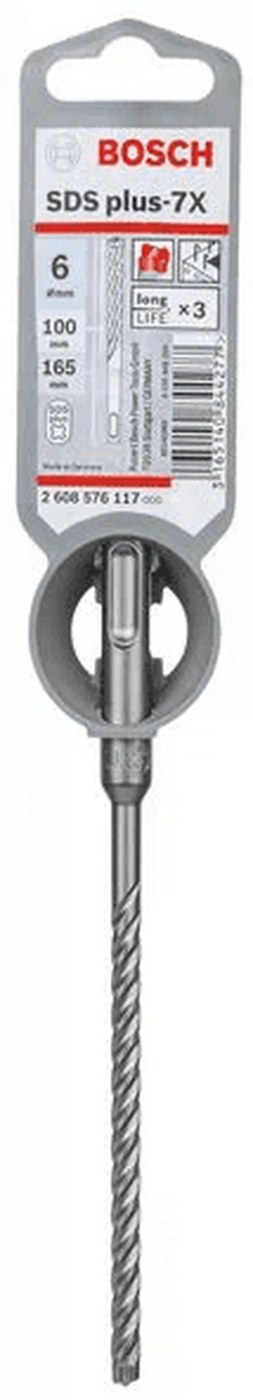 Бур 6/100/165 SDS PLUS 7 "BOSCH"