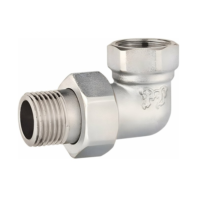 Переходник американка угловой латунный 3/4"
