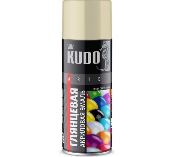 KUDO Эмаль Акрил/Унив.слон.кость RAL-1015