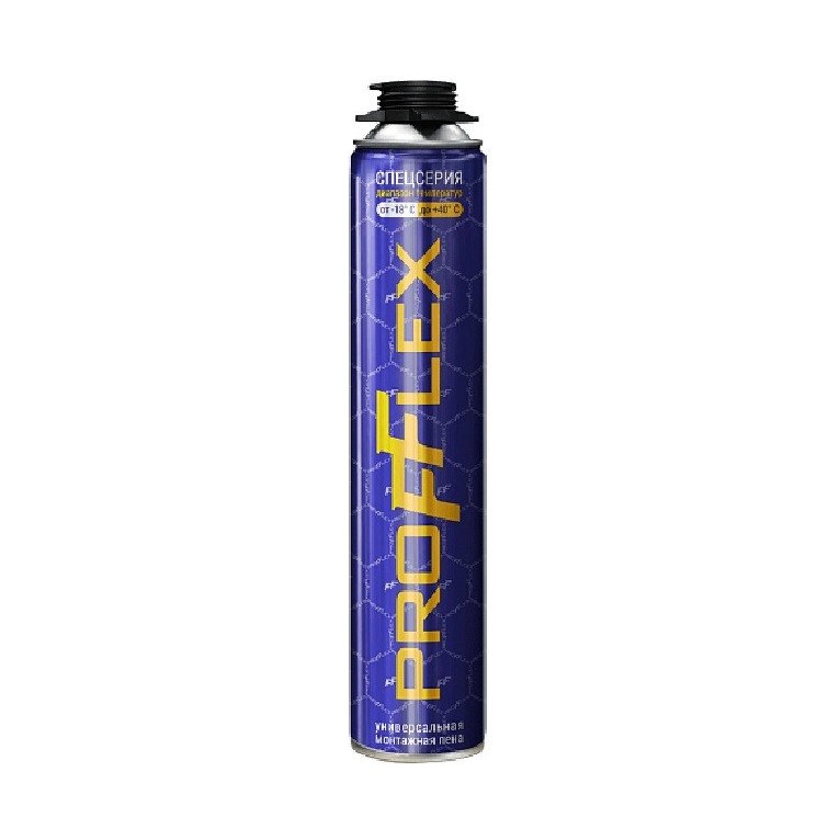 Пена монтажная PROFFLEX UNIVERSAL PRO 770 (850мл)