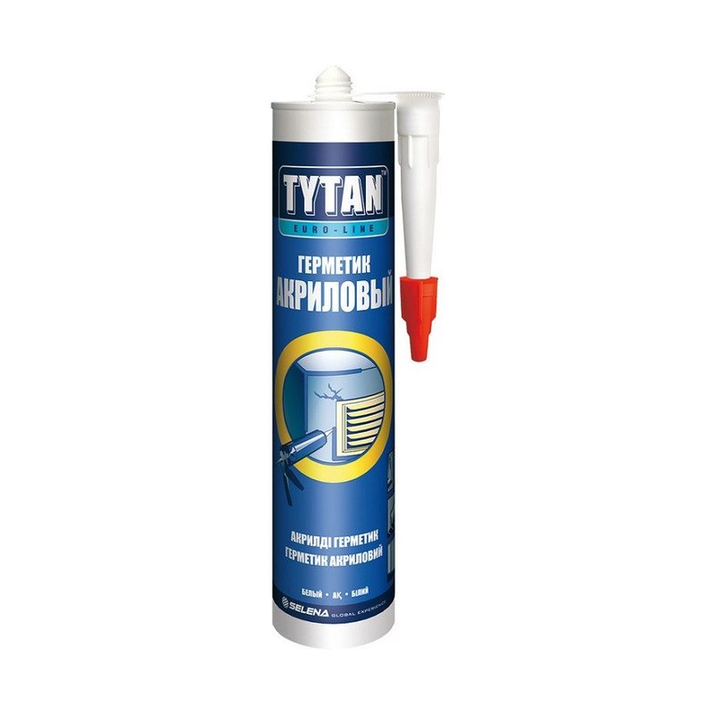 Герметик акриловый TYTAN белый (290мл)