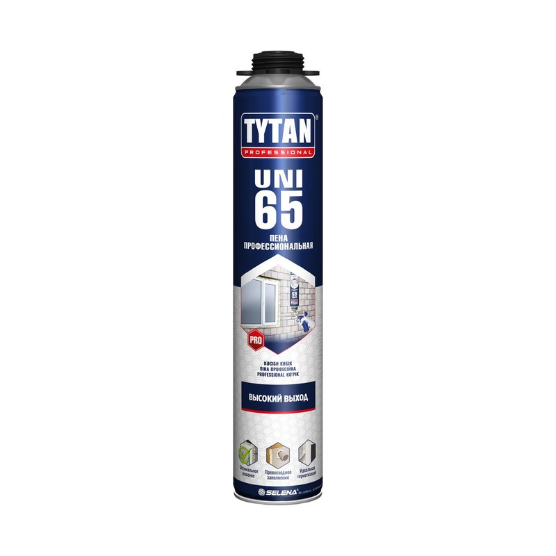 Пена монтажная TYTAN 65 UNI (750мл)