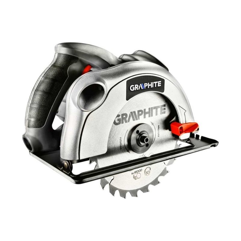 Пила дисковая GRAPHITE 185 мм 1200Вт
