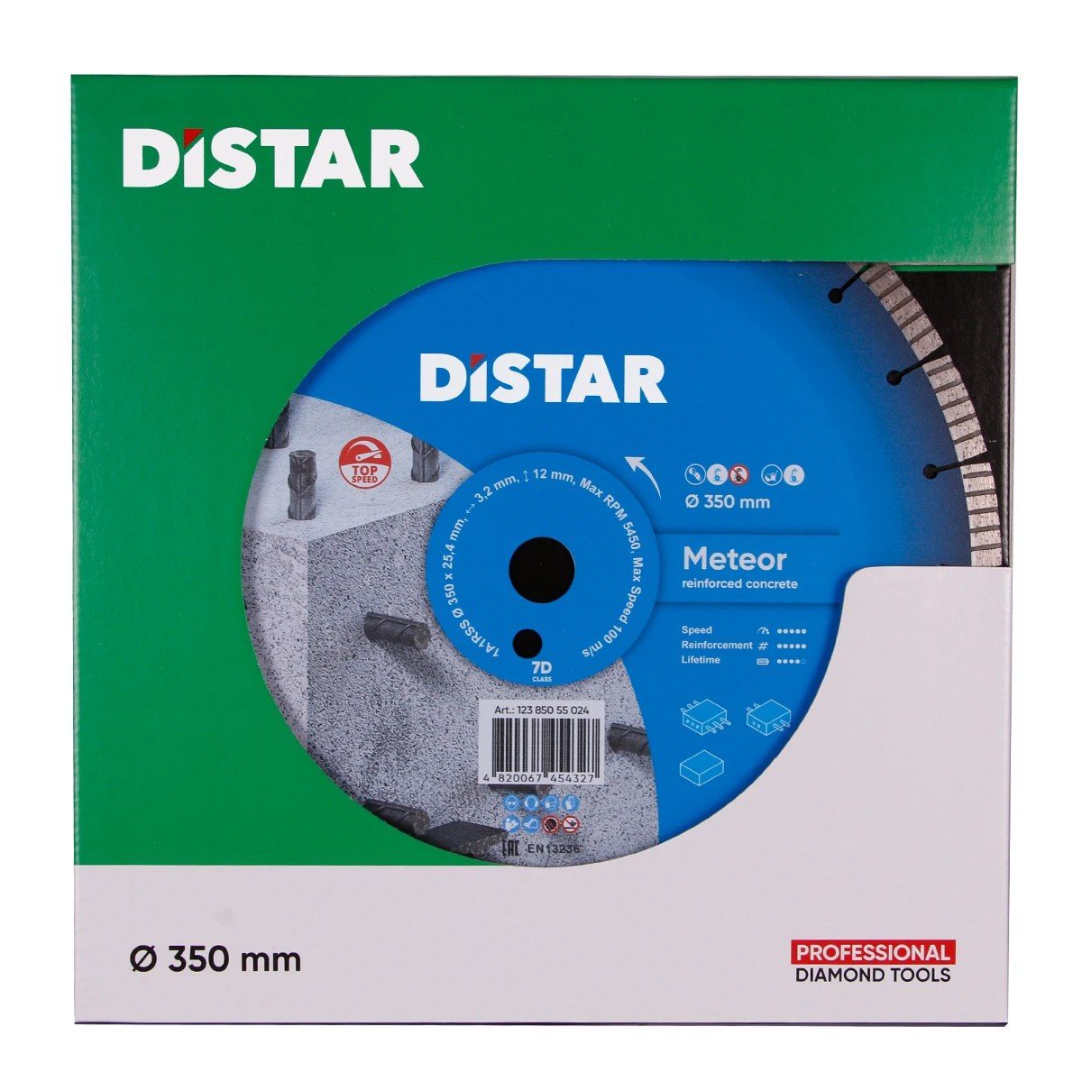 Диск алмазный DISTAR Meteor 350×3,2/2,2×15×25,4 мм