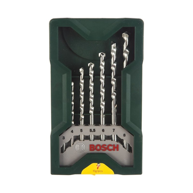 Набор свёрл BOSCH (3-8 мм) (7шт)