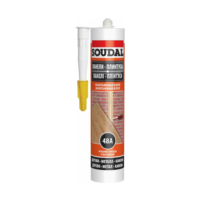 Клей монтажный SOUDAL 48А для стеновых панелей