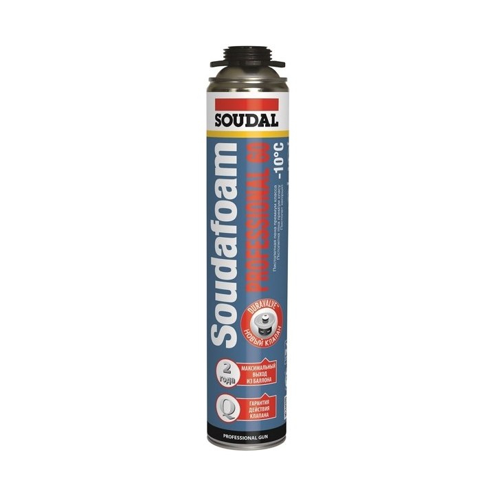 Пена монтажная SOUDAL Professional зимняя (750мл)