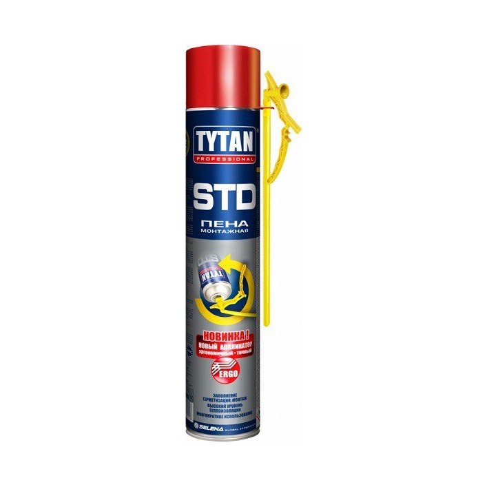 Пена монтажная TYTAN STD зимняя бытовая (750мл)