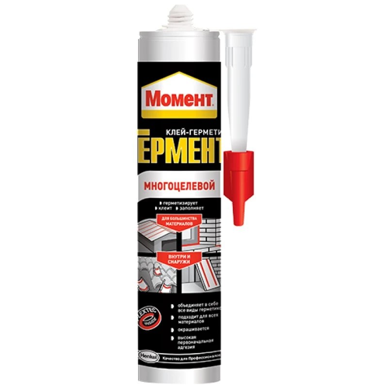 Клей-герметик Гермент многоцелевой белый