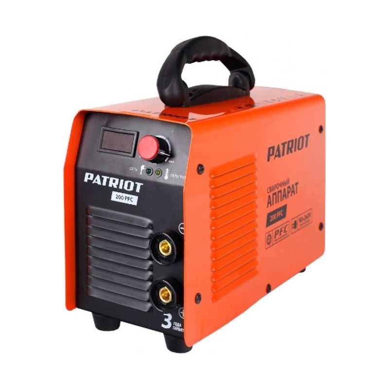 Инвертор сварочный PATRIOT 200PFC 220V