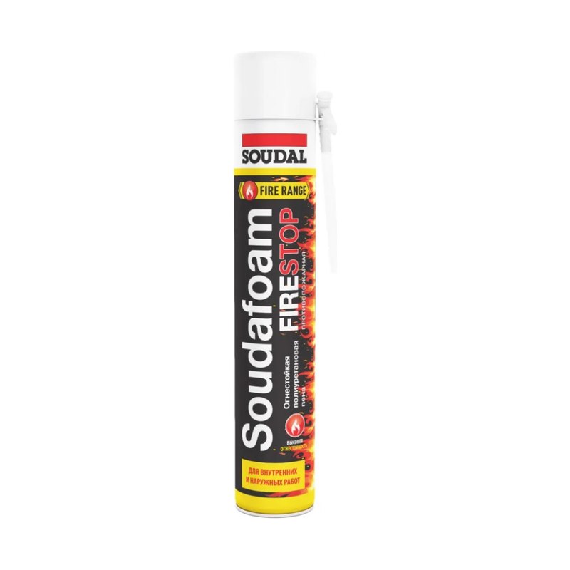 Пена монтажная Soudal 1K Gun FR (750мл)