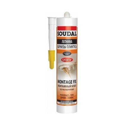 Клей монтажный SOUDAL Монтаж Фикс (300мл)