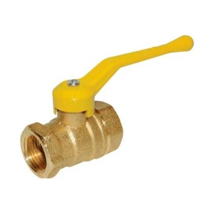 Кран шаровый 1 1/4" м/м рычаг