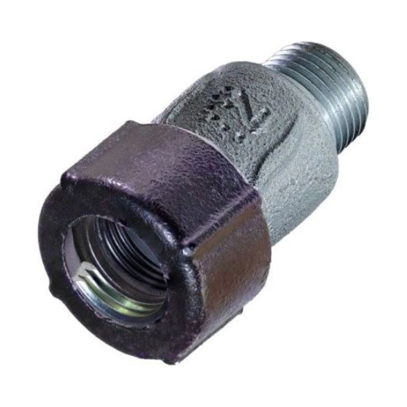 Муфта чугунная обжимная 1/2" НР