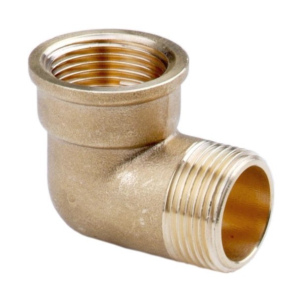Уголок латунный 3/4"ВР × 1/2"ВР