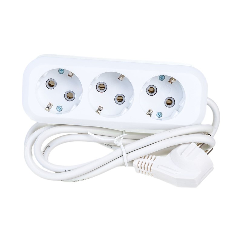 Удлинитель SmartBuy ПВС 3х1 мм² 3 розетки (1,5м)