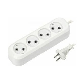 Удлинитель SmartBuy ПВС 2х1 4 розетки 2м