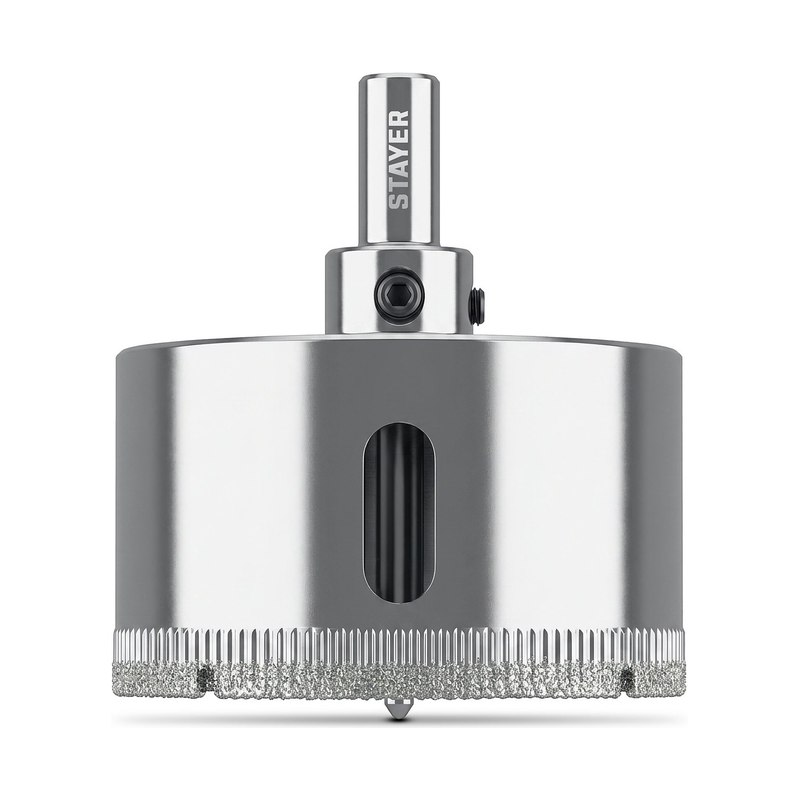 Коронка алмазная STAYER d70 мм P60