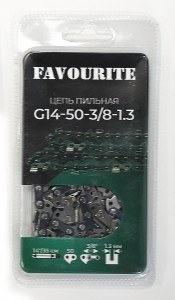 Шина пильная 14" 50зв 3/8 1,3мм 350мм