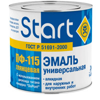 Эмаль ПФ-115 СТАРТ кремовая (0,8кг)