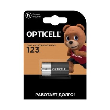 Элемент питания CR123 Optictll Specialty