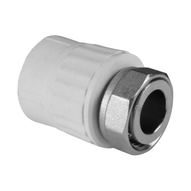 Муфта с накидной гайкой ВР 20×1/2" полипропилен