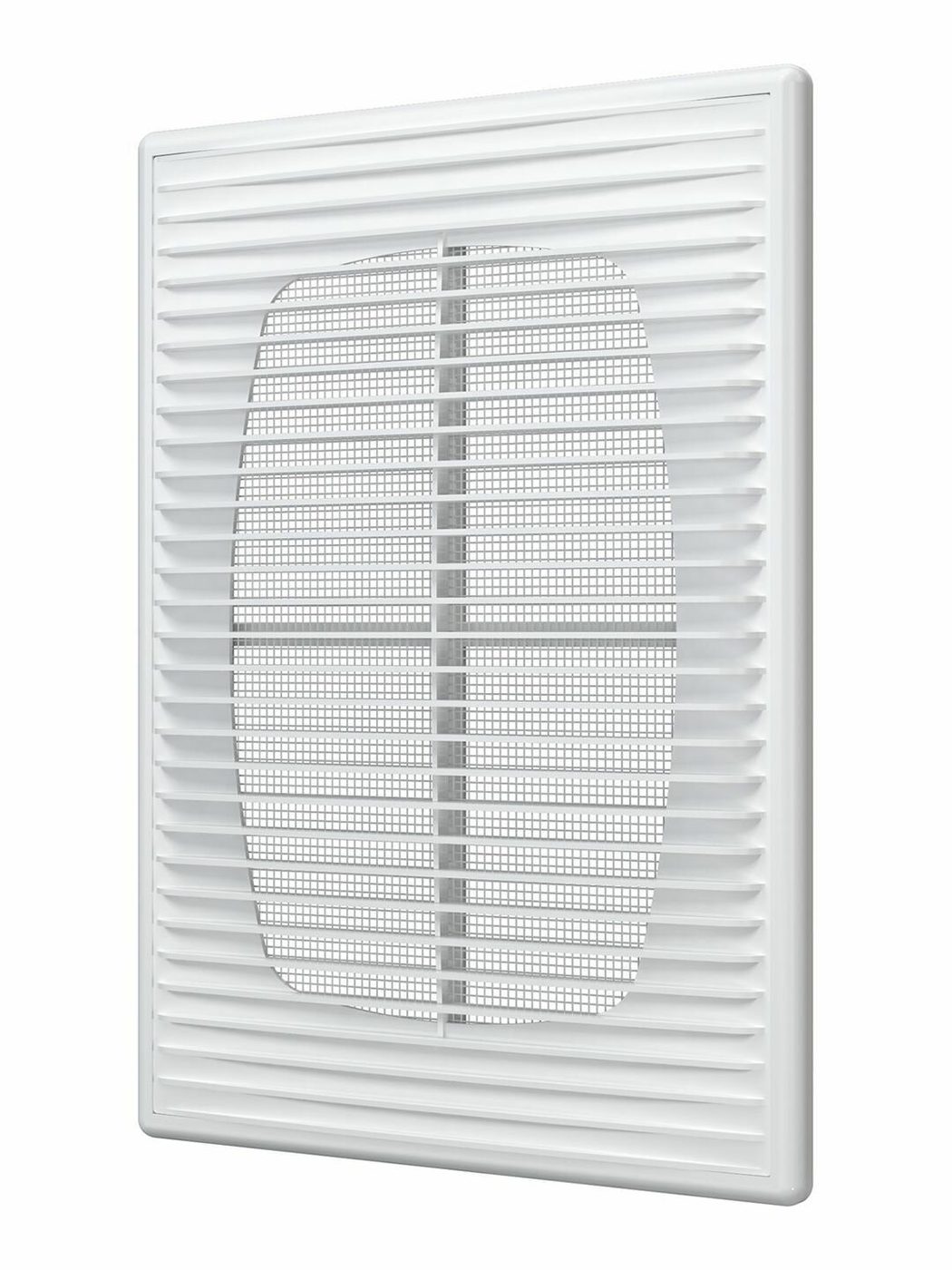 Решетка вентиляционная Vents МВ 125с белая 251×182мм