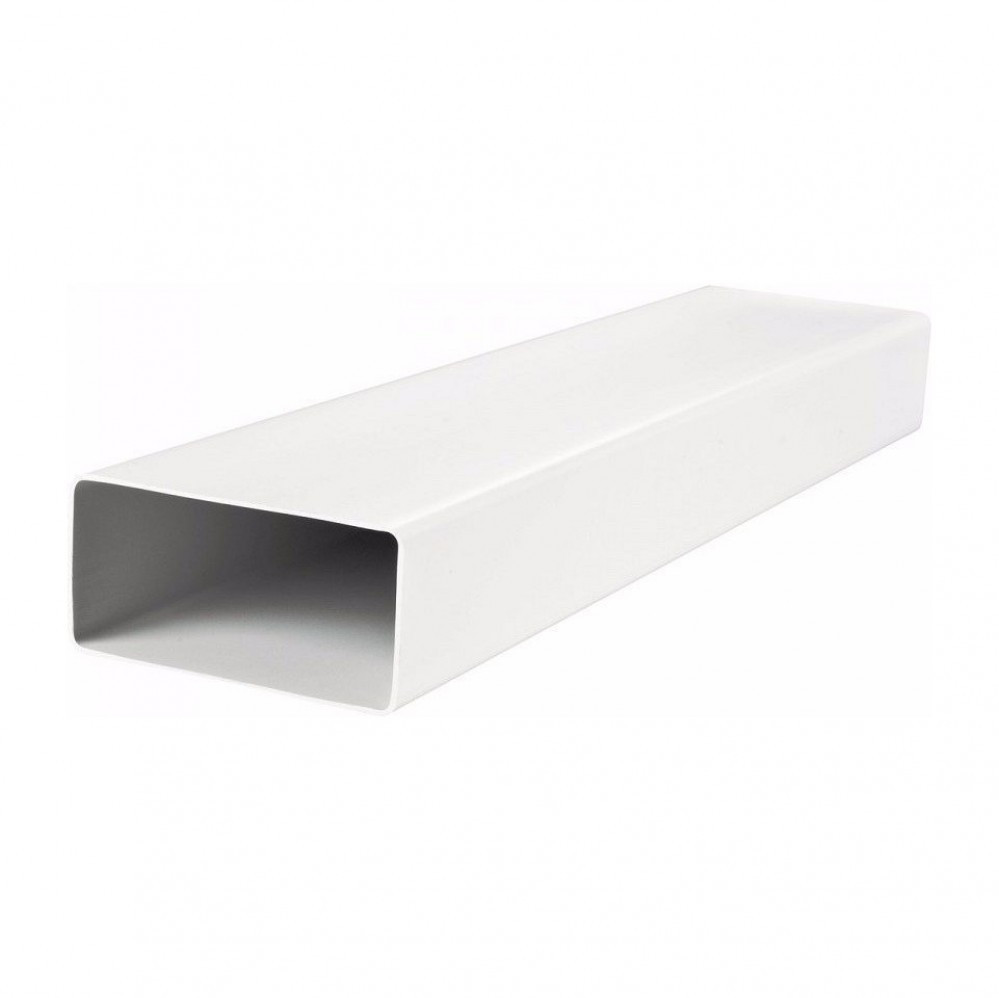Воздуховод плоский 8010 Vents 204×60 мм (1м)