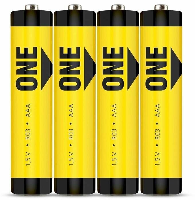 Батарейка R03 SmartBuy ONE солевая AAA (4шт)