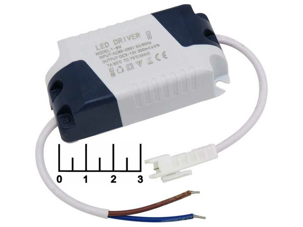 Драйвер Ecola 220-12V 80W IP20 159×98×42мм