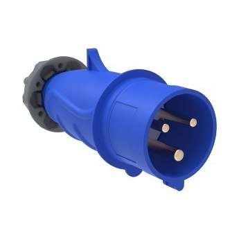 Вилка переносная 013 2Р+РЕ 16А 230В IP44