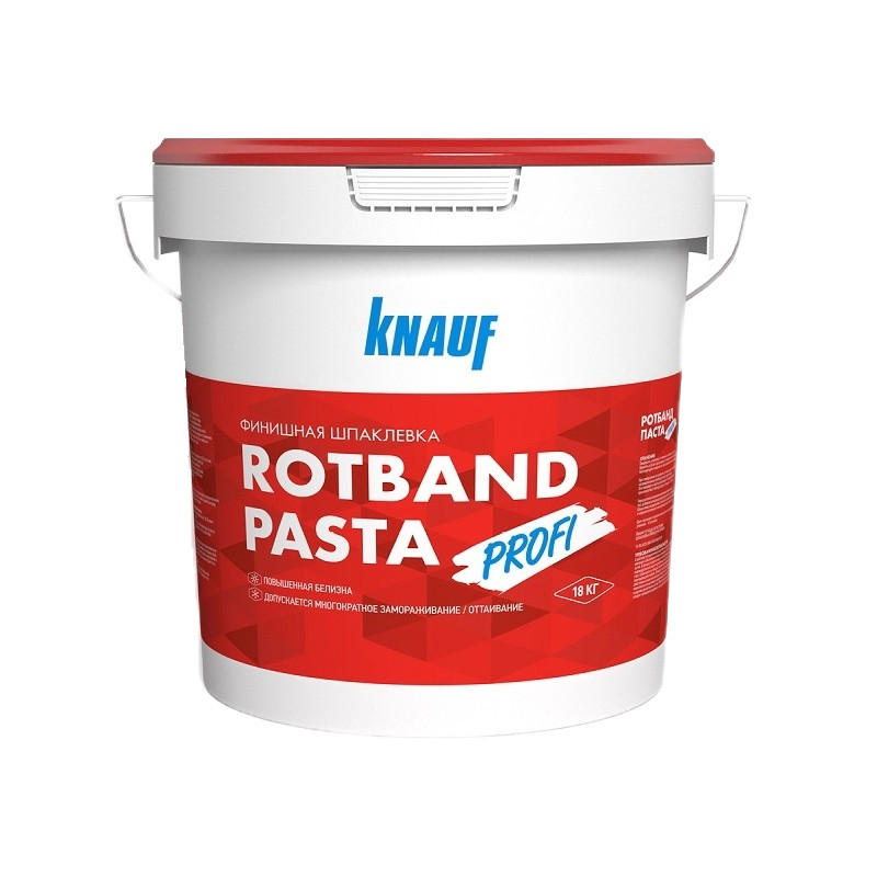 Шпатлевка KNAUF-Rotband Pasta Profi KNAUF (18кг)