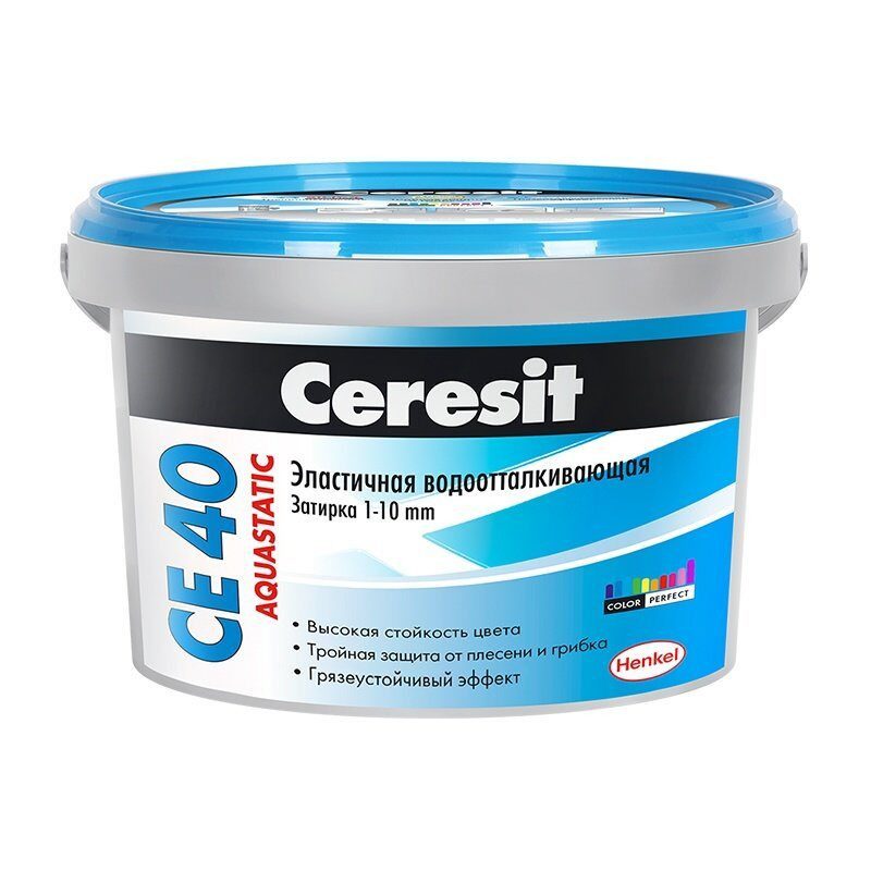 Затирка CE 40 Ceresit кирпичная (2кг)