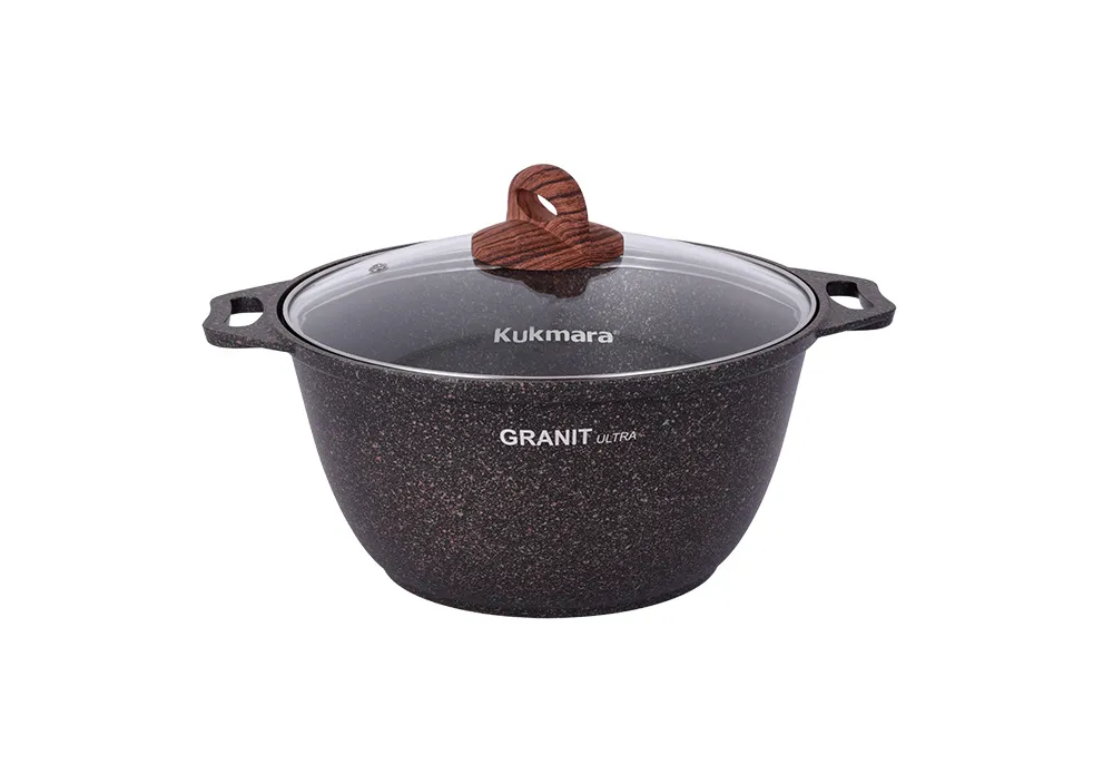 Кастрюля KUKMARA Granit ultra 3,0л