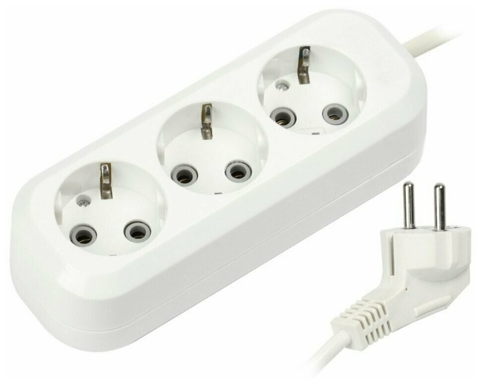 Удлинитель ПВС 3×1 SmartBuy 7м 16А