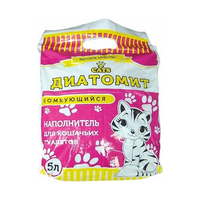 Наполнитель диатомит комкующийся (5л)