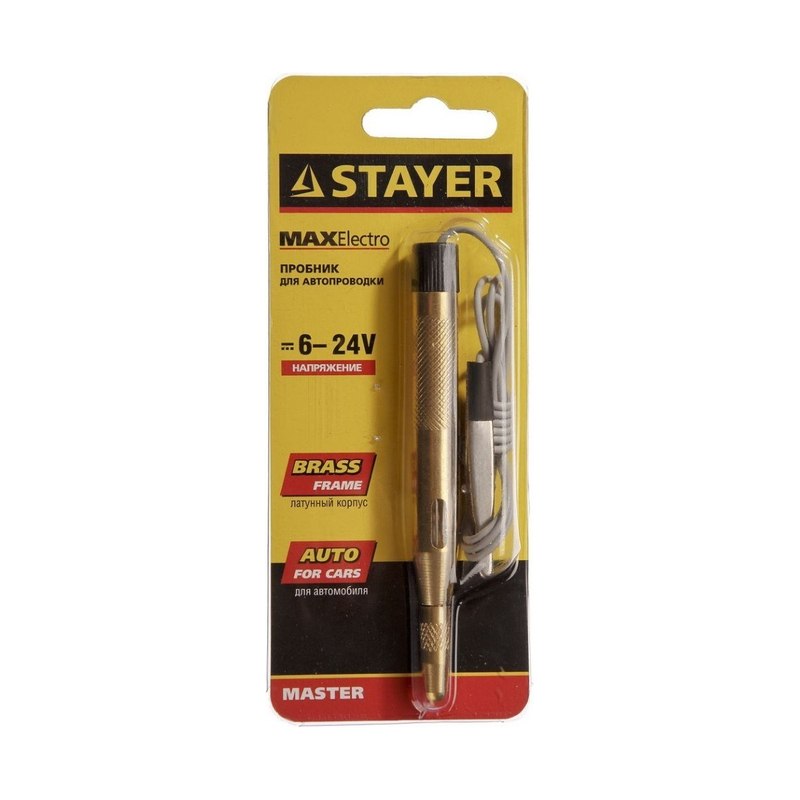 Пробник электрический STAYER 6-24В
