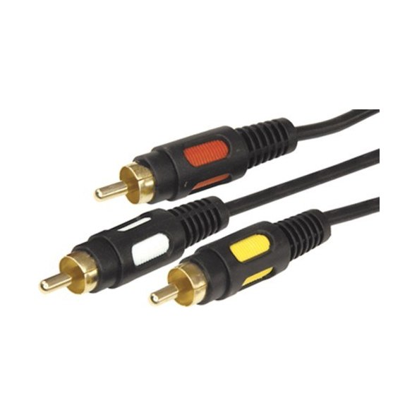 Шнур RCA 3×3 1,5м