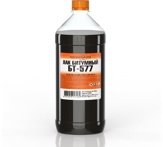 Лак битумный БТ-577 НХП (1л)