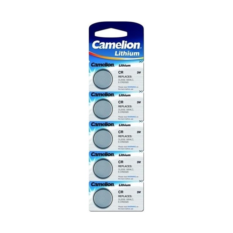 Батарейка CR2032 Camelion литиевая (5шт)