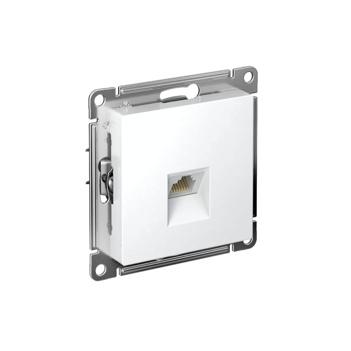 Розетка компьютерная RJ45 категория 5E скрытая IP20