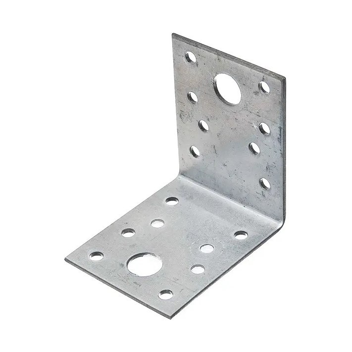 Уголок крепежный оцинкованный 40×40×40×1,5 мм