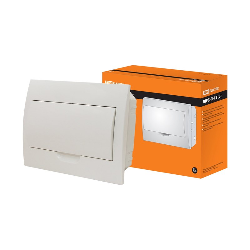 Бокс ЩРВ-П-12 TDM пластиковый IP40