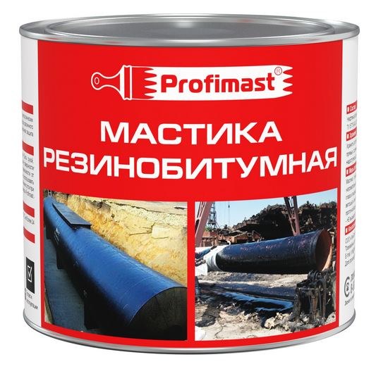 Мастика резинобитумная PROFIMAST (2л)