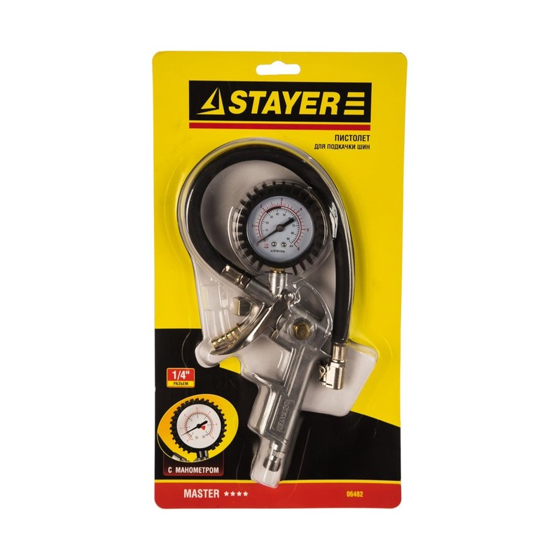 Пистолет для подкачки шин STAYER