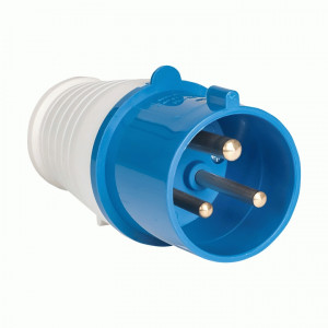 Вилка силовая переносная 2P+PE 32A 220В IP44 ST-023