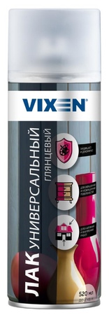 Лак универсальный глянцевый VIXEN 520мл