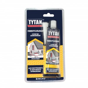 Герметик силиконовый универсальный Tytan 85г прозрачный