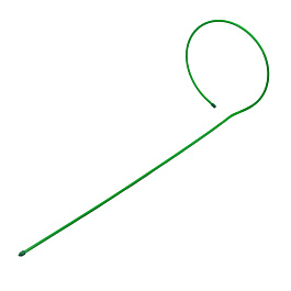 Опора для цветов круг 0,4,высота 1,4 м(1шт)диаметр трубы 10 мм