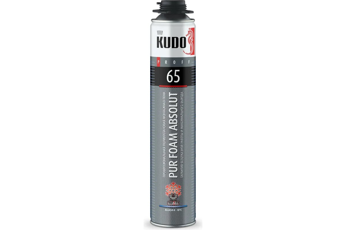 Пена монтажная профессиональная KUDO PROFF 1000мл ALASKA